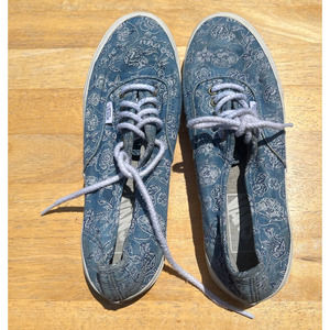 Van's Denim Low Top, Pre-owned, Size 7.0 (Women), Size 5.5 (Men's)